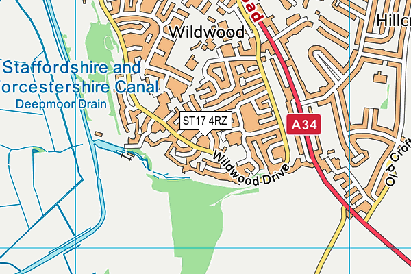 Map of CATCHPOLE DIGITAL LTD at district scale