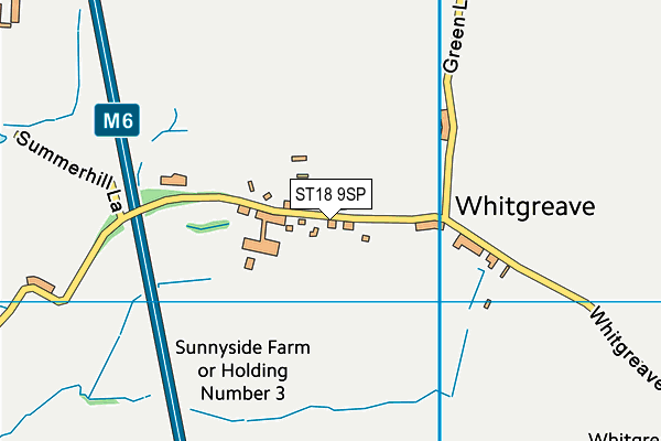 Map of ROCKING CHAIR PROPERTIES LTD at district scale