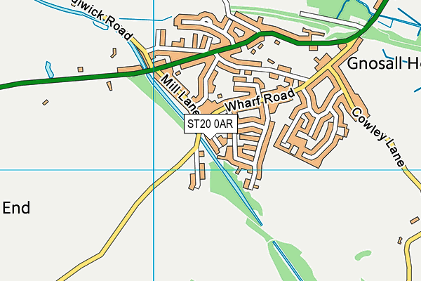 Map of MAGNETICA LIMITED at district scale