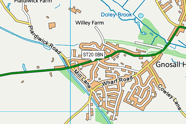 Map of BY NICOLA LIMITED at district scale