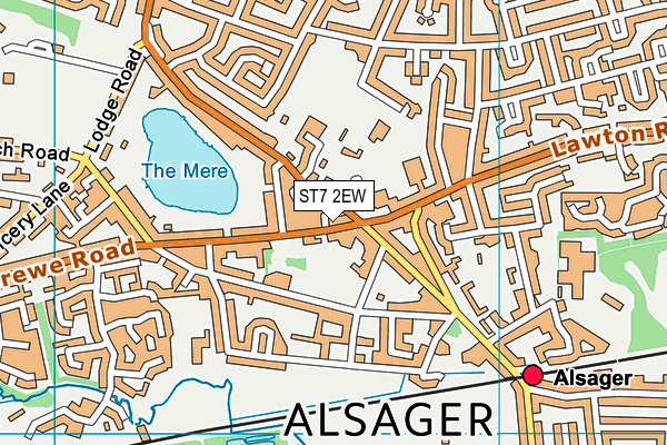 Map of THE RHYTHM HOUSE LIMITED at district scale