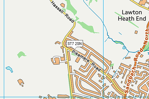 Map of GREEN PEAKS TRADING LIMITED at district scale