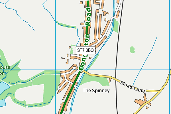 Map of S G JONES LTD at district scale