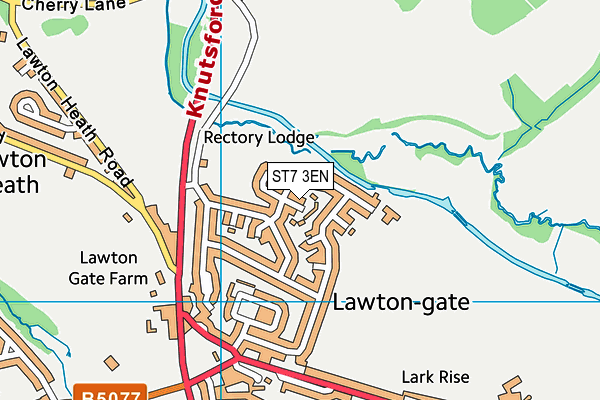 Map of A D DALE CONSTRUCTION LTD at district scale