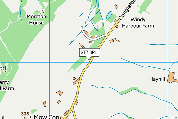 Map of CASTLE CAMPING LTD at district scale