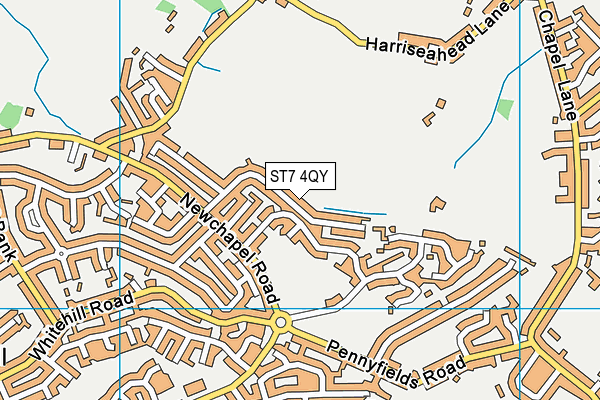 Map of HART ELECTRICAL CONTRACTORS LTD at district scale