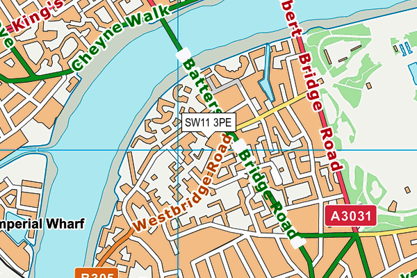 Map of CONDRAY PLACE 26-33 LIMITED at district scale