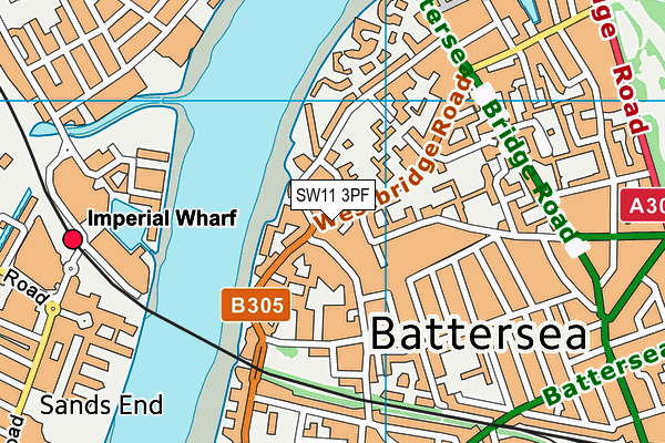 Map of LA MELANZANA (UK) LIMITED at district scale