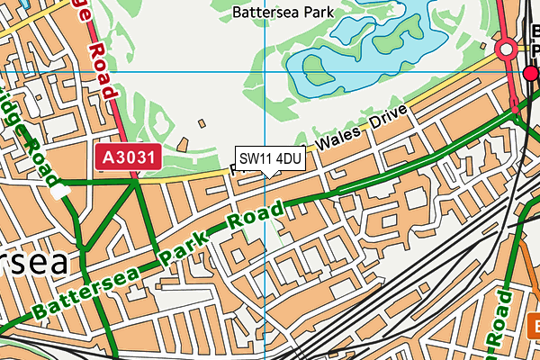 Map of HIGHGROUND LIMITED at district scale