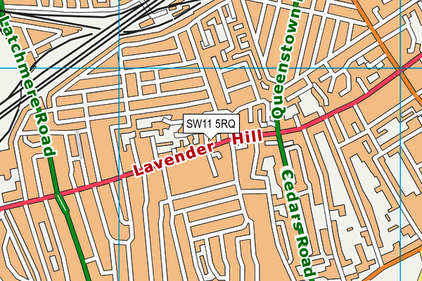 Map of LHSW LIMITED at district scale