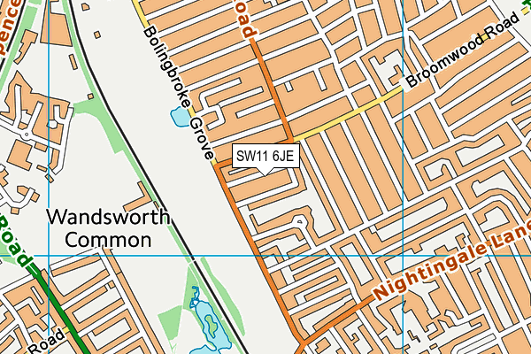 Map of TWELVE STANHOPE MEWS WEST LIMITED at district scale