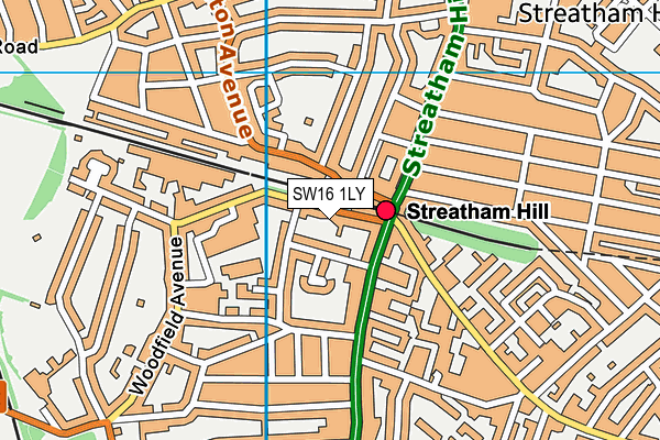 Map of 47 DREWSTEAD ROAD LTD at district scale