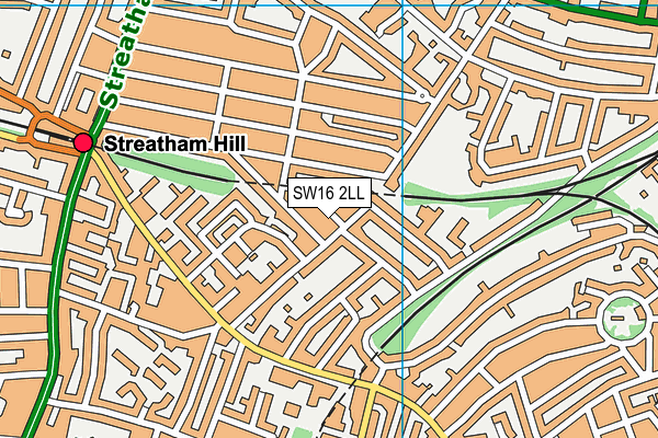 Map of STALINGRAD HERITAGE LIMITED at district scale