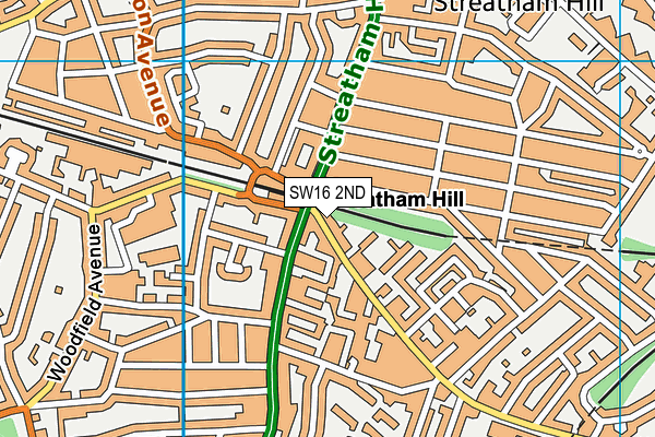 Map of BB STREATHAM LTD at district scale