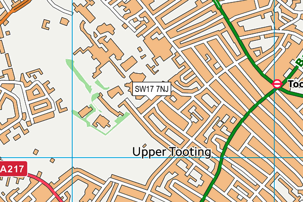 Map of TRINITY LEE LTD at district scale