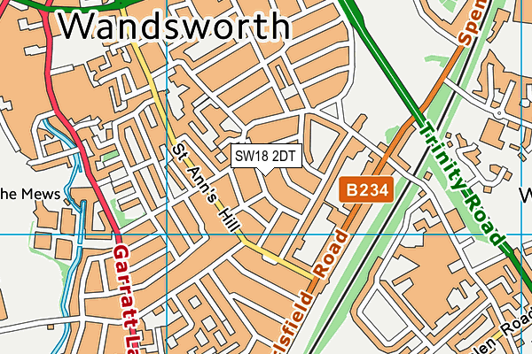 Map of BARMOUTH PROPERTY SERVICES LTD at district scale