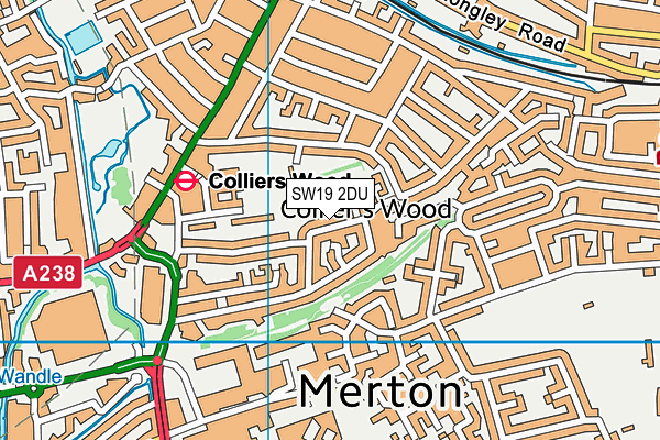 Map of 13 CAMPDEN ROAD FREEHOLD LTD at district scale