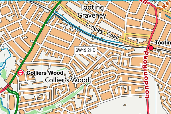 Map of KEVIN GODDING LIMITED at district scale