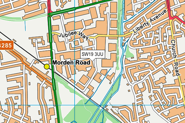 Map of 61 DEVONSHIRE ROAD LIMITED at district scale