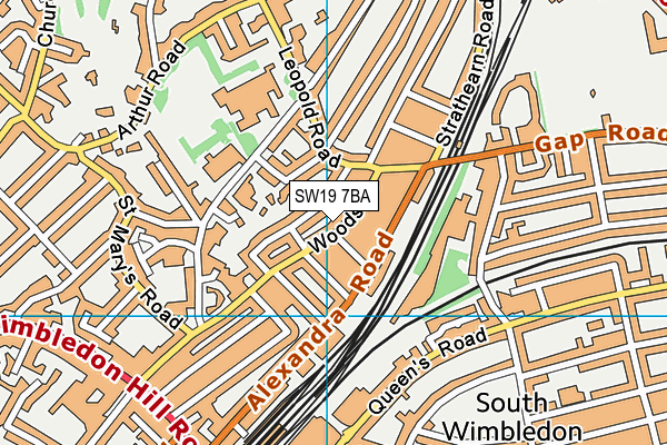 Map of 94 WOODSIDE RESIDENTS ASSOCIATION LIMITED at district scale