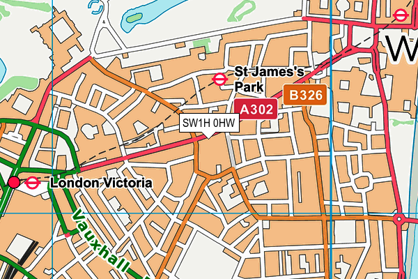 Map of YOUNG LONDON PLUS LIMITED at district scale