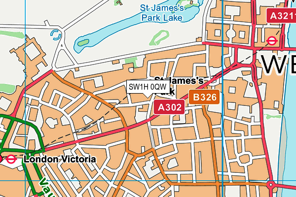 St Ermin's Hotel (Autograph Collection) map (SW1H 0QW) - OS VectorMap District (Ordnance Survey)