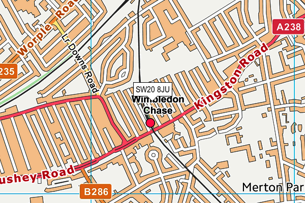 Map of STATION SQUARE (WIMBLEDON) LIMITED at district scale