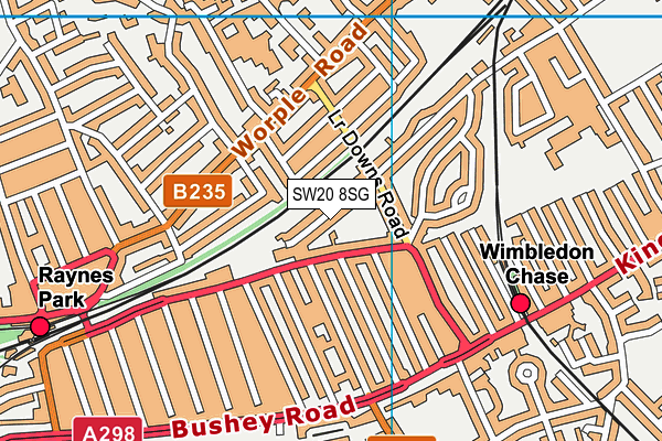 Map of ROCEAN PROPERTIES LTD at district scale