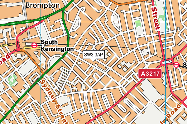 Marlborough Primary School (Kenton) map (SW3 3AP) - OS VectorMap District (Ordnance Survey)