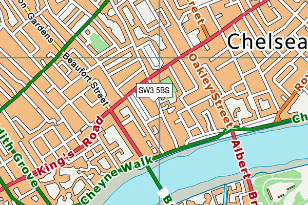 Map of NARROW STREET PROPERTIES LIMITED at district scale