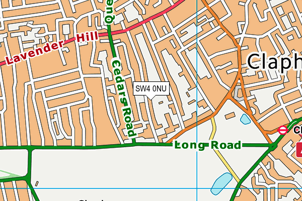 Macaulay Church of England Primary School map (SW4 0NU) - OS VectorMap District (Ordnance Survey)