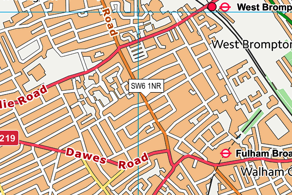 Map of LOMBARD ASSET 54 GEORGE STREET TW9 LIMITED at district scale