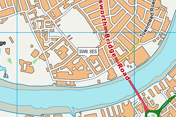 Thomas's Fulham map (SW6 3ES) - OS VectorMap District (Ordnance Survey)