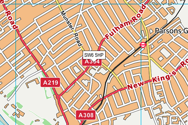 Map of SEAMLESS FINISHES LIMITED at district scale