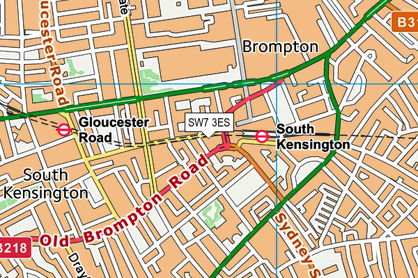 Map of KENSINGTON CHIMES LIMITED at district scale