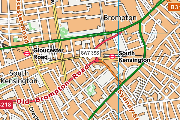 Map of BOND STREET TRANSLATORS LIMITED at district scale