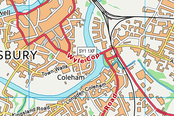 Map of AAA & M COURIER SERVICES LTD at district scale