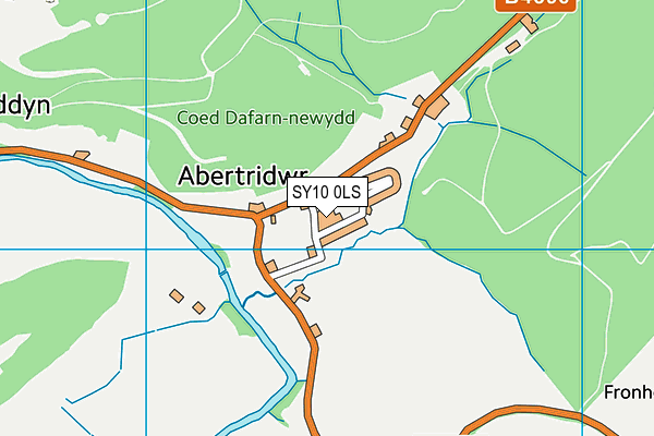 SY10 0LS map - OS VectorMap District (Ordnance Survey)