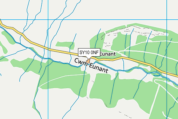 SY10 0NF map - OS VectorMap District (Ordnance Survey)