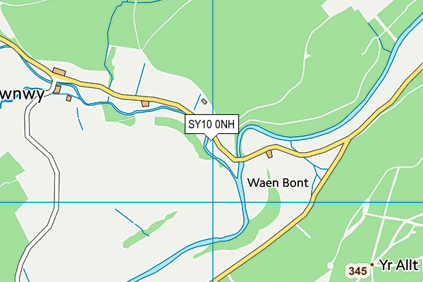 SY10 0NH map - OS VectorMap District (Ordnance Survey)