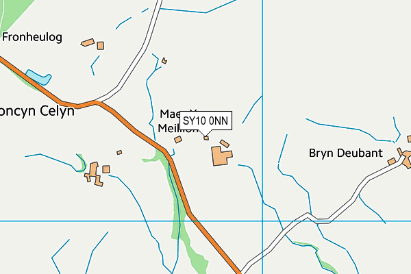 SY10 0NN map - OS VectorMap District (Ordnance Survey)