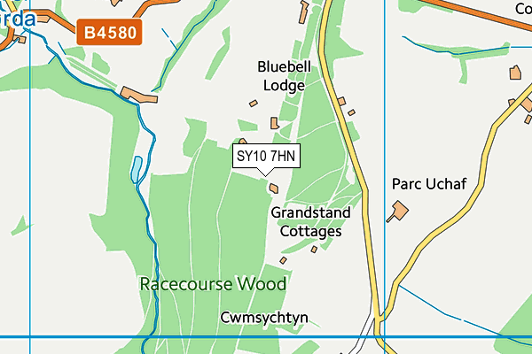 SY10 7HN map - OS VectorMap District (Ordnance Survey)