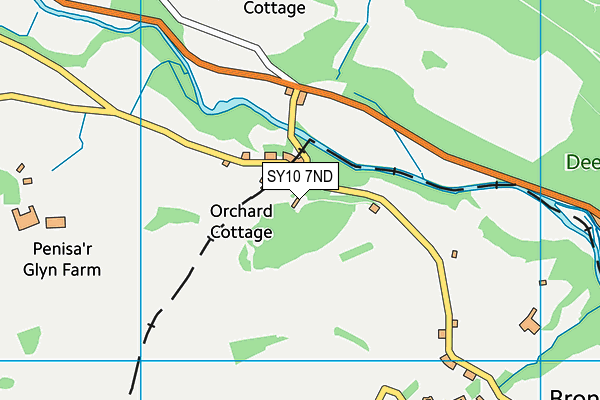 SY10 7ND map - OS VectorMap District (Ordnance Survey)