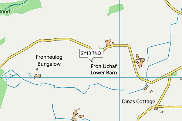 SY10 7NQ map - OS VectorMap District (Ordnance Survey)