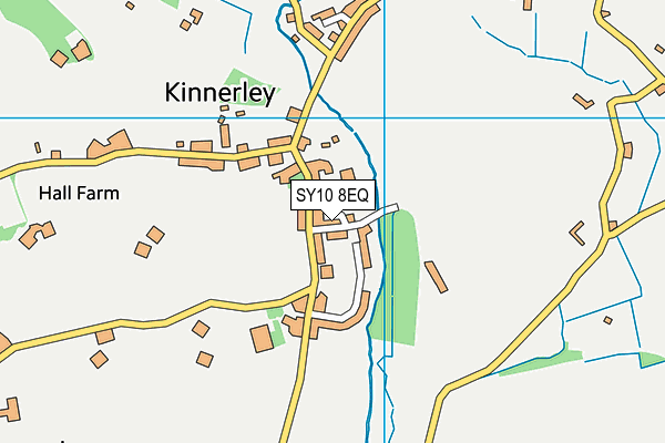 SY10 8EQ map - OS VectorMap District (Ordnance Survey)