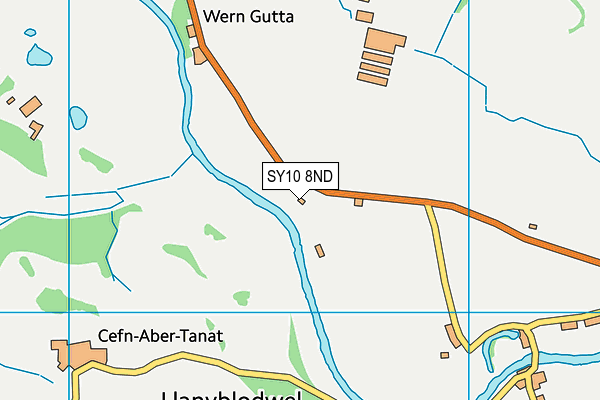 SY10 8ND map - OS VectorMap District (Ordnance Survey)