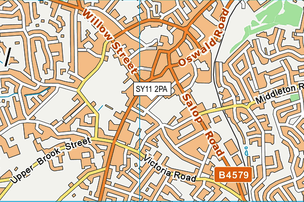 Map of ROBERTS & POWELL LTD at district scale