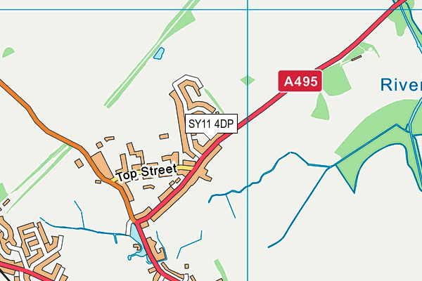 SY11 4DP map - OS VectorMap District (Ordnance Survey)