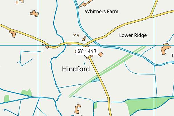 SY11 4NR map - OS VectorMap District (Ordnance Survey)