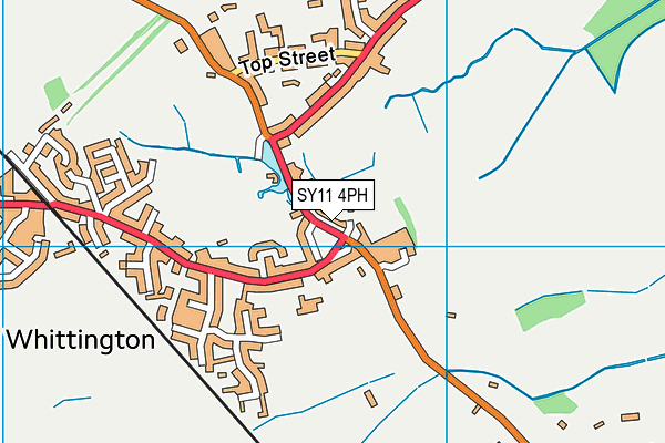 SY11 4PH map - OS VectorMap District (Ordnance Survey)